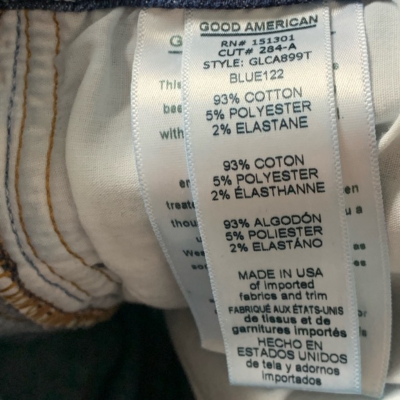 Good American Good Legs Blue122 Jeans - Picture 8 of 12